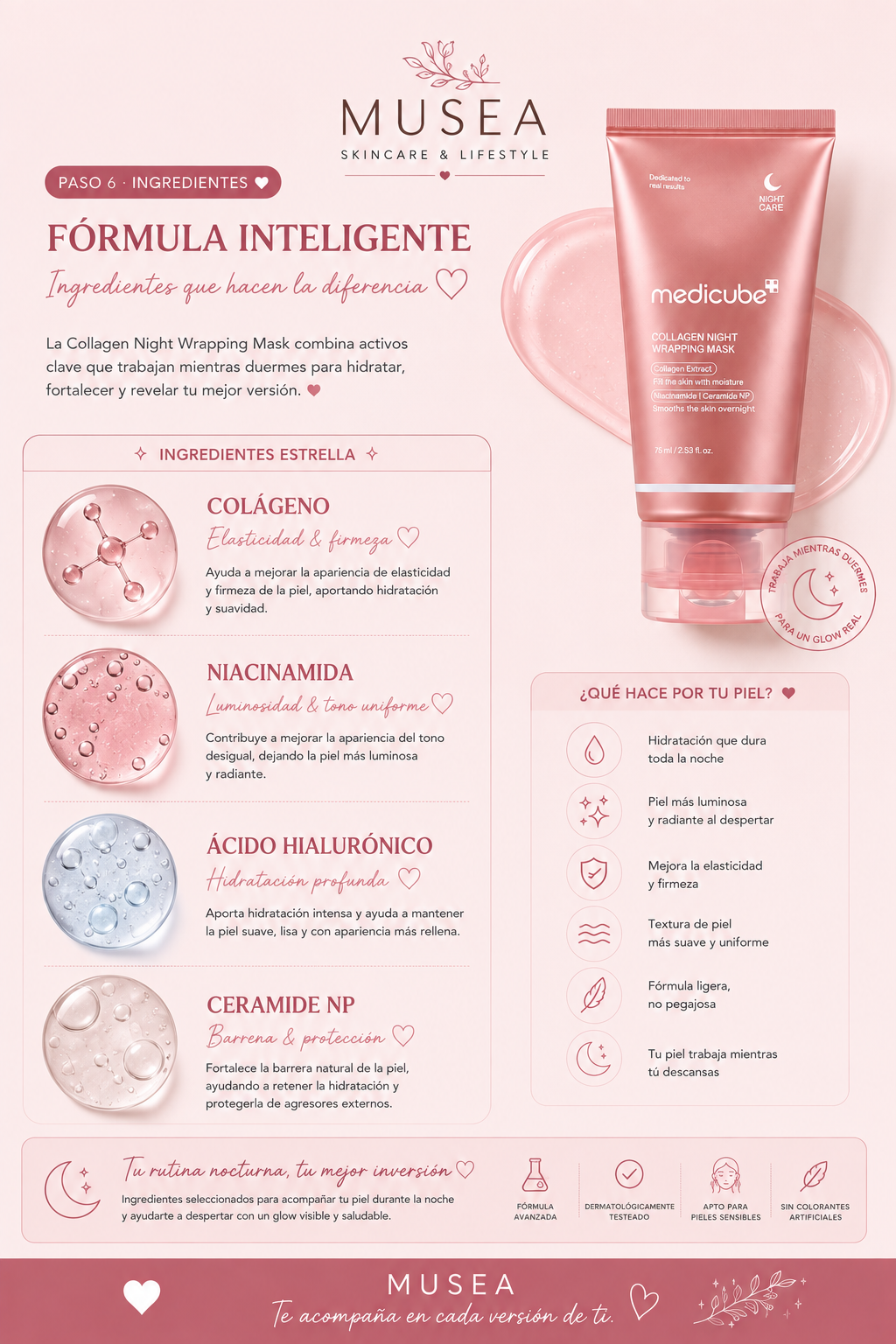 Medicube Collagen Night Wrapping Mask 75 ml