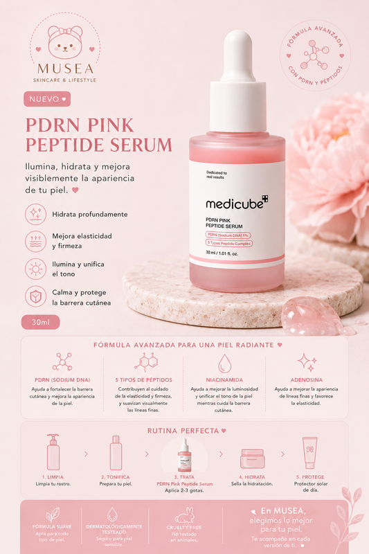 Medicube PDRN Pink Peptide Serum 30 ml