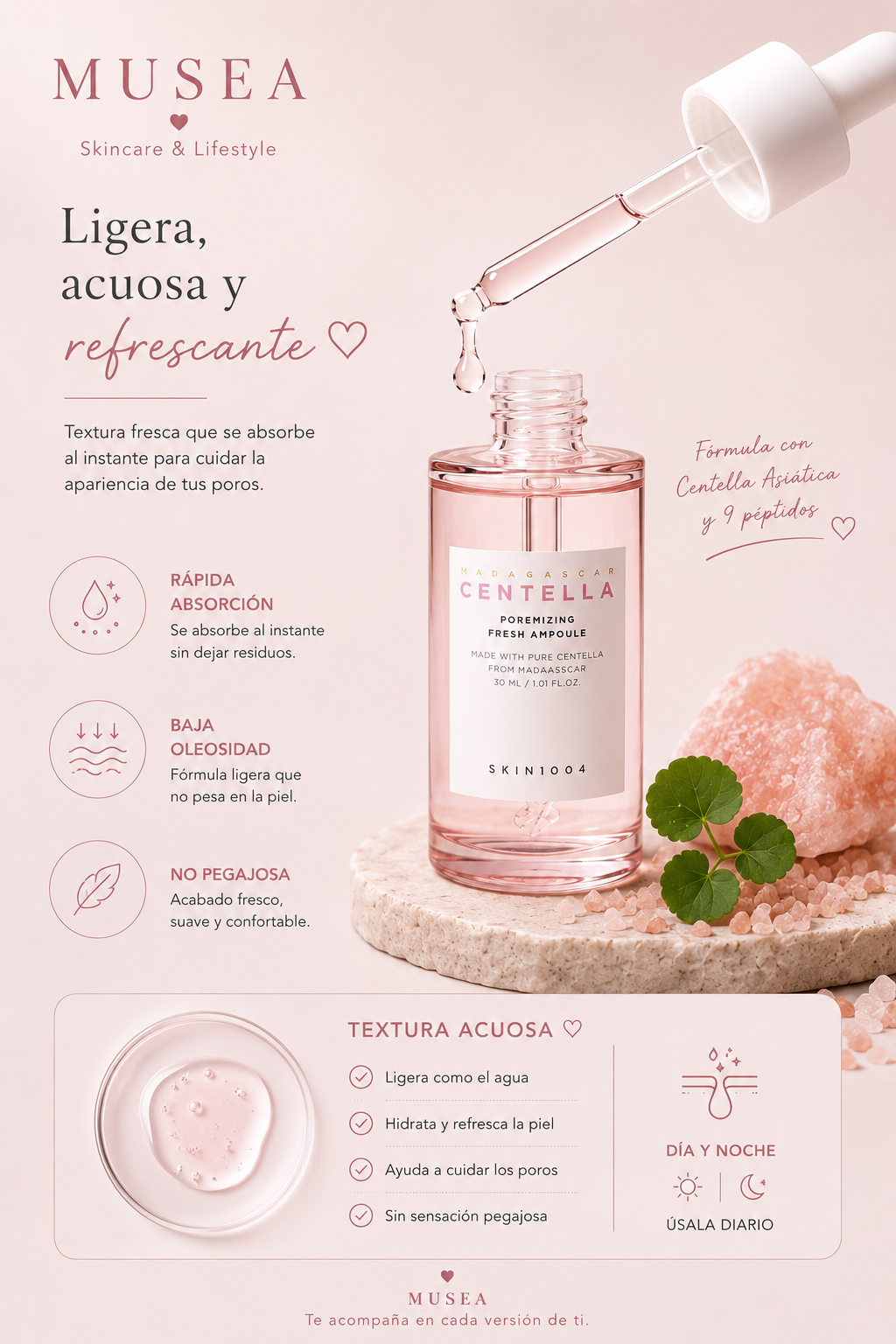 SKIN1004 Madagascar Centella Poremizing Fresh Ampoule 30 ml