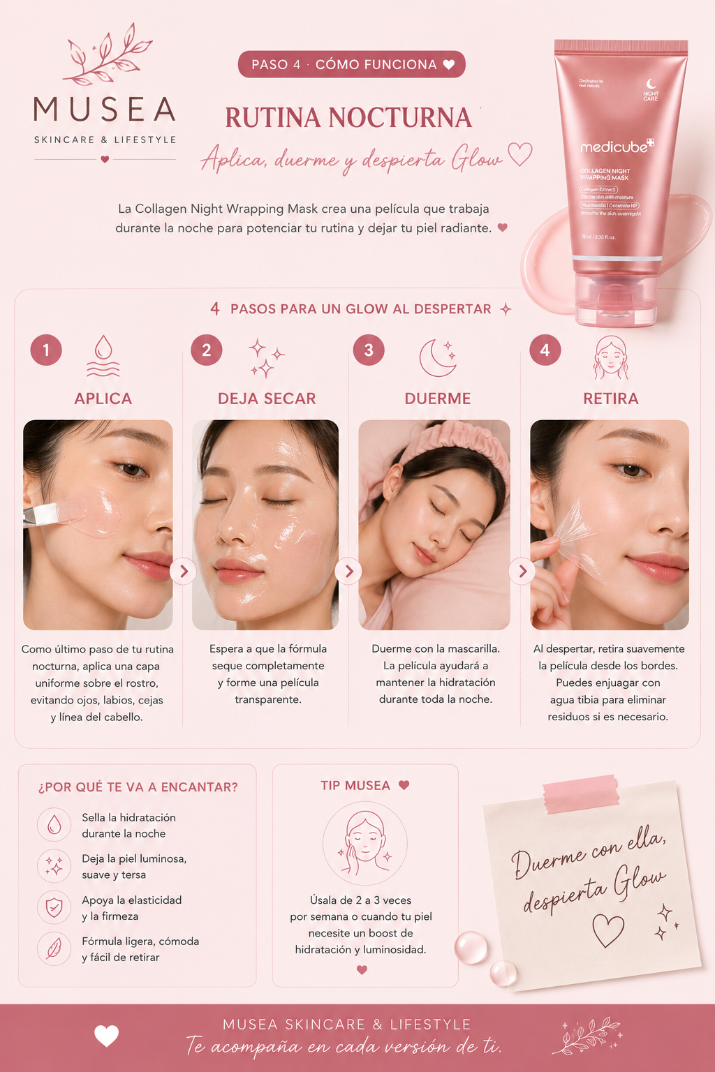 Medicube Collagen Night Wrapping Mask 75 ml