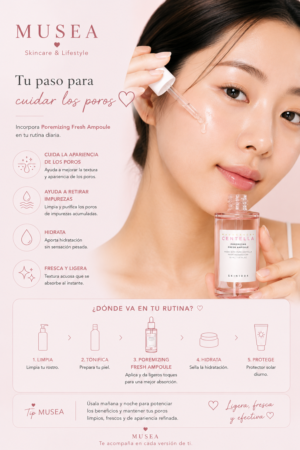 SKIN1004 Madagascar Centella Poremizing Fresh Ampoule 30 ml