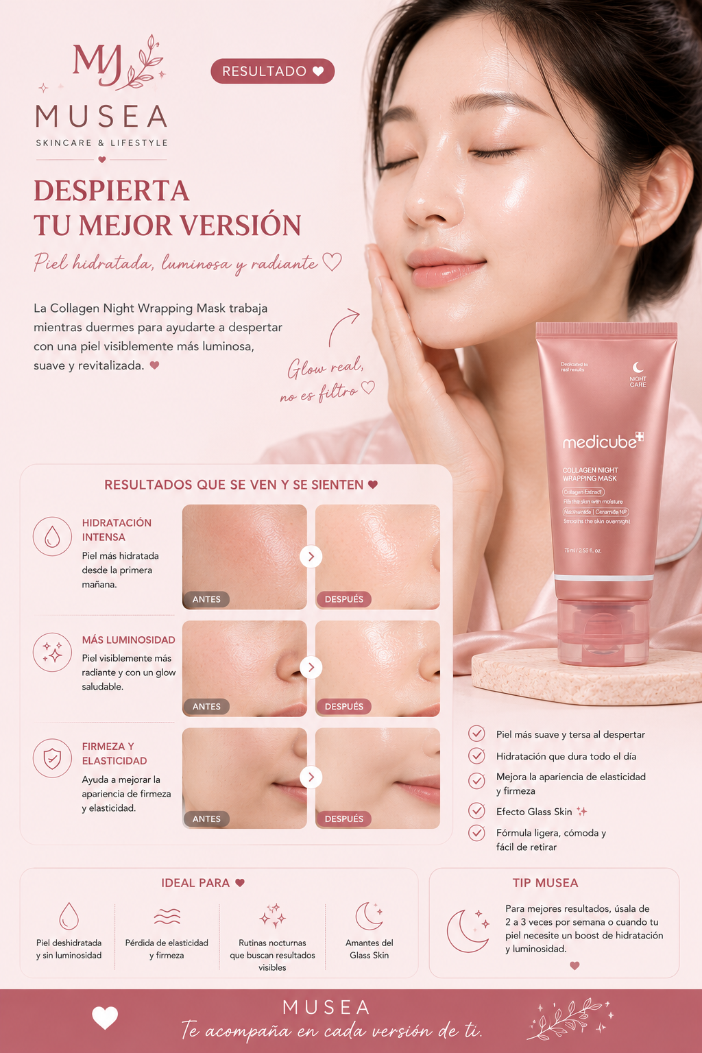 Medicube Collagen Night Wrapping Mask 75 ml