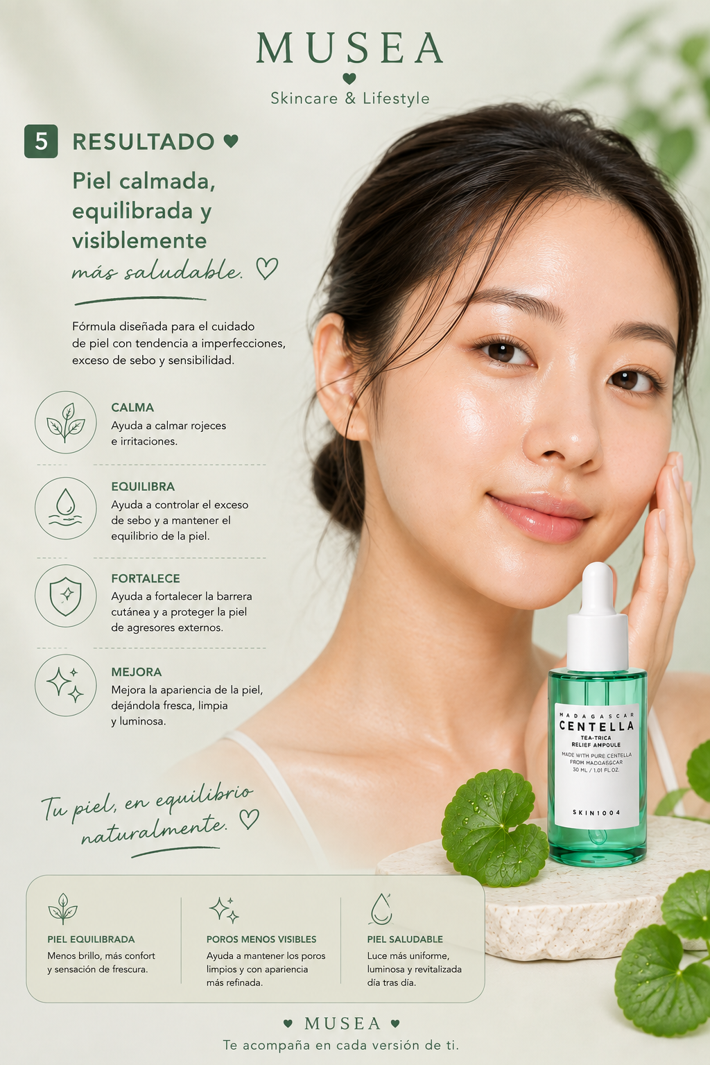 SKIN1004 Madagascar Centella Tea-Trica Relief Ampoule 30 ml