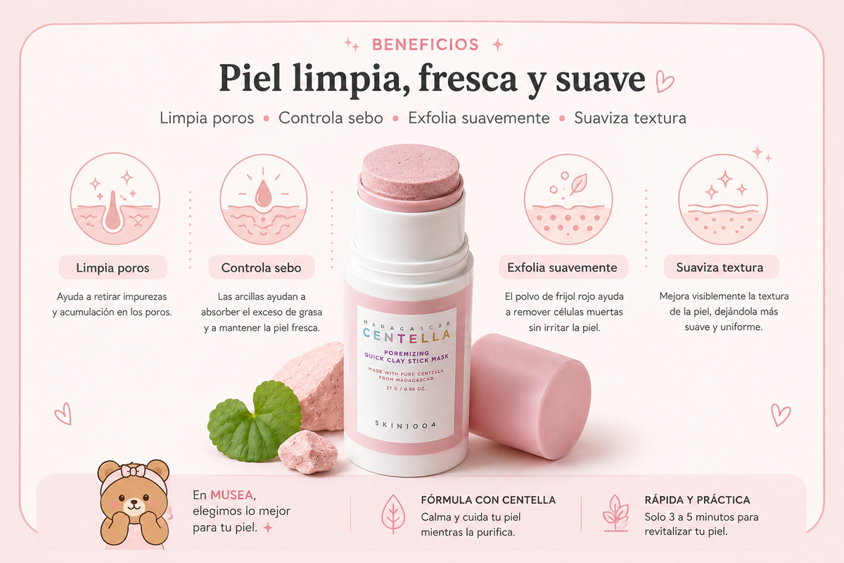 SKIN1004 Madagascar Centella Poremizing Quick Clay Stick Mask 27 g