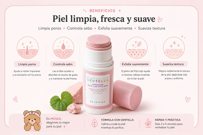 SKIN1004 Madagascar Centella Poremizing Quick Clay Stick Mask 27 g